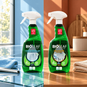 Pack combinado Limpiacristales + Multisos ecológico Bioleaf